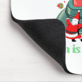 サンタは実在おもしろいは超現実的 マウスパッド (コーナー)