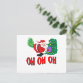 サンタは屁をしました シーズンポストカード (スタンド正面)