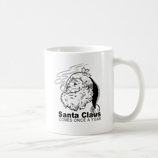 サンタは年に一度やってくる コーヒーマグカップ (右)