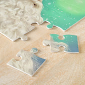 サンタは心に植物を持っているジグソーパズル ジグソーパズル (側面)