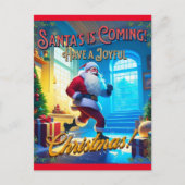 サンタは来煙突から! ポストカード (正面)