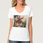 サンタは海賊だ Tシャツ (正面)