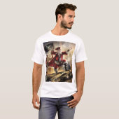 サンタは海賊だ Tシャツ (正面フル)