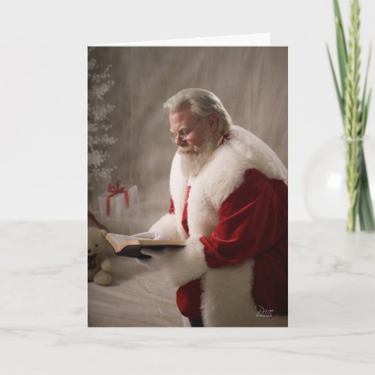 サンタは理由カードを知っています シーズンカード (正面)