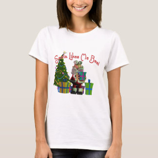 サンタは私を最も最高の好みます Tシャツ