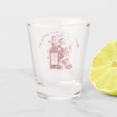 サンタは秘密の保方法を知っている2 ショットグラス (裏面)