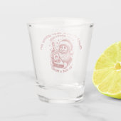 サンタは秘密を保知っている ショットグラス (裏面)