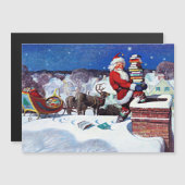 サンタは船首の腕込みで煙突を降りていった (正面/裏面)