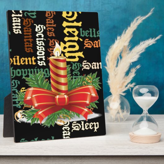 サンタは良い日と良い夜を過ごす.jpg フォトプラーク (側面)