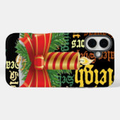 サンタは良い日と良い夜を過ごす.jpg Case-Mate iPhoneケース (裏面 (横))