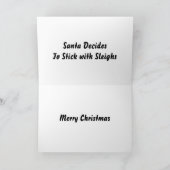 サンタは試運転で行きます シーズンカード (内部)