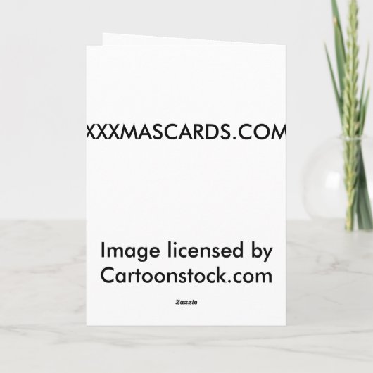 サンタは質屋を訪問します シーズンカード (裏面)