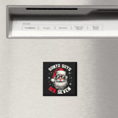 サンタは６７と言う 面白いクリスマス６７の面白画像 クリスマス  マグネット (インサイチュ (食洗機))