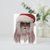 サンタは(暗い) - Yoのヨーヨーを恐れます! シーズンポストカード (スタンド正面)