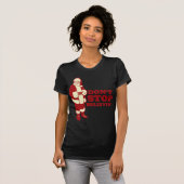 サンタは、Believinをストップ Tシャツ (正面フル)