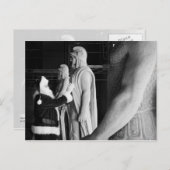 サンタはCenturianの監視、連合場所、DCを賞賛します シーズンポストカード (正面/裏面)