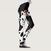 サンタはSlipperywindowによって子猫を引き裂きます レギンス (右)