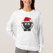 サンタひつじ Tシャツ (正面)