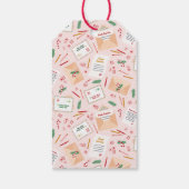 サンタへのホリデーメール&レター – Merry Christmas ギフトタグ (裏面)