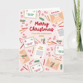 サンタへのホリデーメール&レター – Merry Christmas シーズンカード