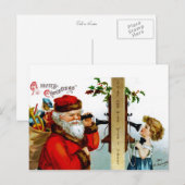 サンタへの呼出し シーズンポストカード (正面/裏面)
