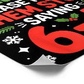 サンタへの愛の手紙 6-7 面白い 67 ミーム クリスマス 六 七 M ポスター (角)