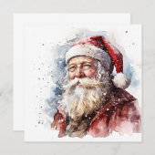 「サンタへの手紙：クリスマスの願いを送る」 ノートカード (正面/裏面)