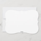 サンタへの手紙 ミスがありました シーズンカード (裏面)