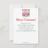 サンタへの招待 招待状 (裏面)