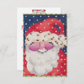 サンタへの招待 招待状 (正面/裏面)