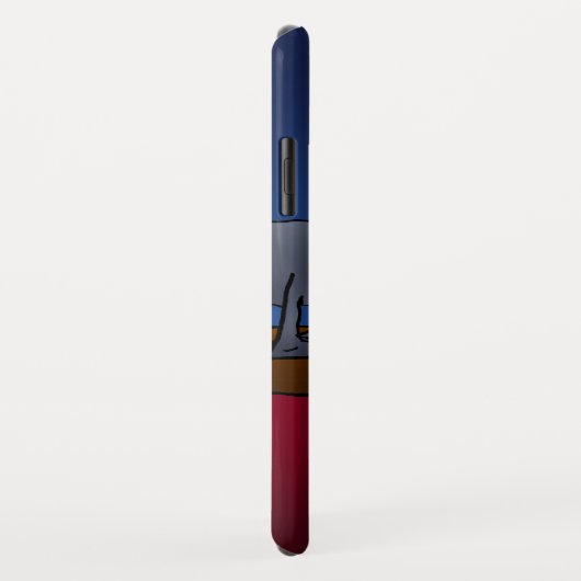 サンタもしが悪かったのおもしろいを Case-Mate iPhoneケース (裏面/右)