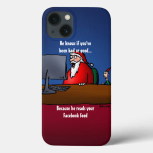 サンタもしiPadのケースが悪かったことおもしろいを知っている iPhone 13ケース