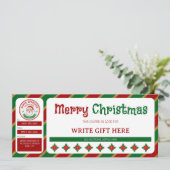 サンタも認めたクリスマスギフト券 (スタンド正面)
