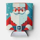 サンタよくはしゃぐクロース 缶クーラー (正面)