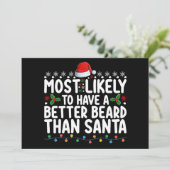 サンタよりひげのほうが強いらしい 招待状 (スタンド正面)