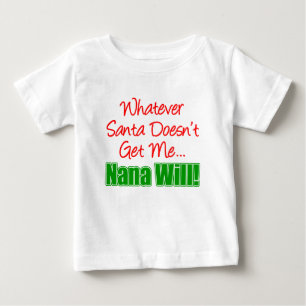 サンタよりナナビター ベビーTシャツ