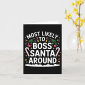 サンタをいじる可能性が最も高い マッチングファミリーC カード (黄色い花)