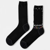 サンタをこき使うおもしろクリスマス ソックス (左)