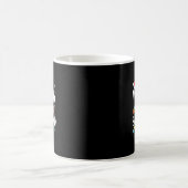サンタをこき使う一家でおそろいのC コーヒーマグカップ (中央)