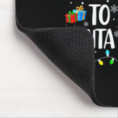 サンタをこき使う一家のクリスマスマッチングC マウスパッド (コーナー)