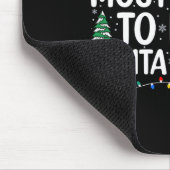 サンタをこき使う一家のクリスマスマッチングC マウスパッド (コーナー)
