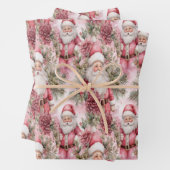 サンタをテーマにしたクリスマスラッピング紙 ラッピングペーパーシート (インサイチュ)