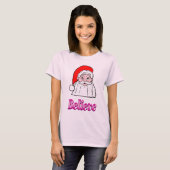 サンタを信じてTシャツ Tシャツ (正面フル)