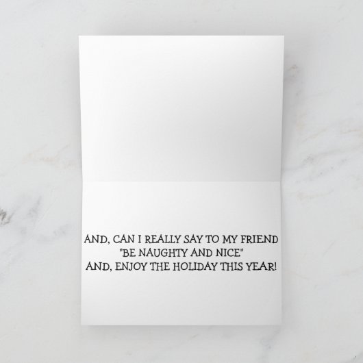 サンタを定義してくいけなださい。 シーズンカード (内部)