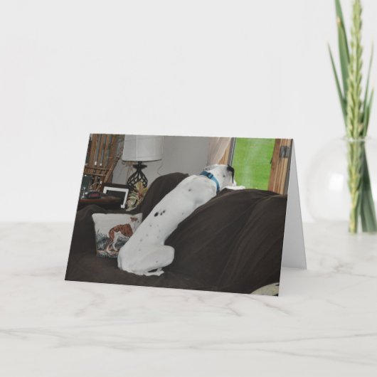 サンタを待っている シーズンカード (正面)