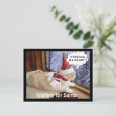 サンタを待っている シーズンポストカード (スタンド正面)