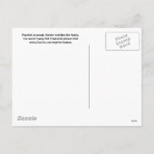 サンタを待っている シーズンポストカード (裏面)