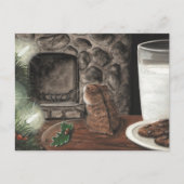 サンタを待っている シーズンポストカード (正面)