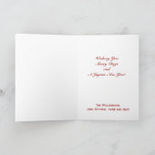 サンタを待つヴィンテージクリスマスガールズ シーズンカード (内部)