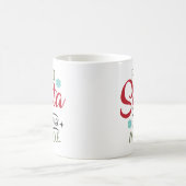 サンタを忘れておじさんに聞こう クリスマス コーヒーマグカップ (中央)